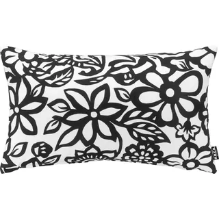 H.O.C.K. Paloma Dekokissen 50 x 30 cm Schwarz