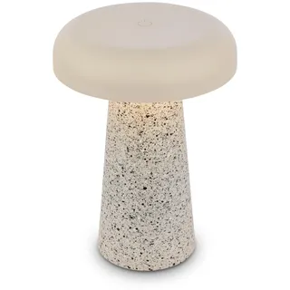 Briloner Tischlampe Travertin-Warm grey 2 St.