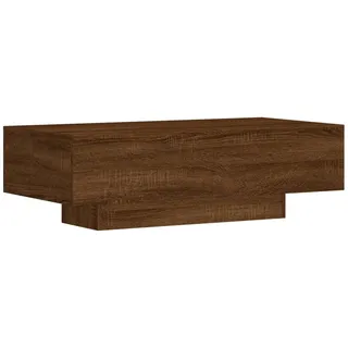 vidaXL Couchtisch Braun Eichen-Optik 100x49,5x31 cm Holzwerkstoff