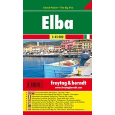 Elba, Island Pocket, Autokarte 1:45.000