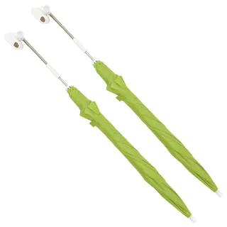 vidaXL Klassischer Sonnenschirm Ø 105 cm Grün