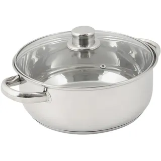 Crealys Kochtopf 24 cm rund