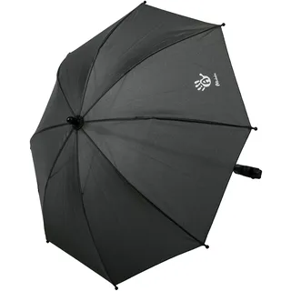 Altabebe ( AL7000-11 ) Universal Sonnenschirm Sonnenschutz für Kinderwagen und Buggy - UV Schutz 50+ / 73 cm Durchmesser - Biegsamer Schirm mit Universalhalterung für Rund- und Ovalrohre - Dunkelgrau