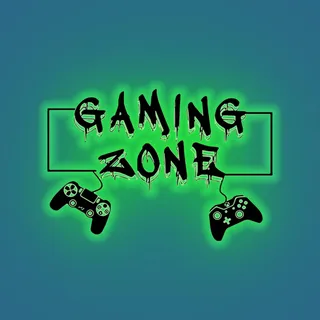 douyif Wandtattoo Gamer Wandaufkleber Gaming Zone Leuchtsticker Wandtattoo Leuchtsticker Gamer Wandsticker Game Fluoreszierend Wandsticker Spielzimmer Jugendzimmer Kinderzimmer Wanddeko