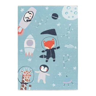 Kayoom Joanna 610 Kinderteppich 115 x 170 cm Blau