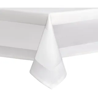 DecoHomeTextil Gastro Edition Tischdecke Quadratisch 90 x 90 cm Weiß