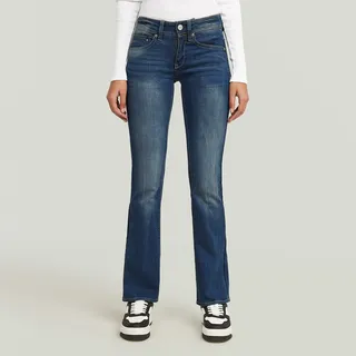 G-Star für Damen. D27286-6553-89 Jeans Midge Bootcut blau (33/32), Lässig, Denim, Bio-Baumwolle, Nachhaltig