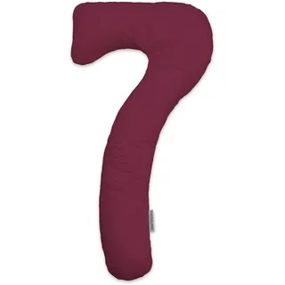 Theraline my7 Seitenschläferkissen mit Bezug, waschbar 60°C, Stillkissen & Lagerungskissen ergonomisch mit integriertem Kopfkissen, Kissen für Seitenschläfer mit wattiertem Bezug für mehr Komfort