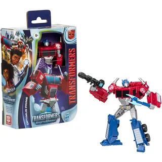 Hasbro Transformers Spielzeug EarthSpark Deluxe-Klasse Optimus Prime Action-Figur 12,5 cm