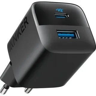 Anker 323 Dual-Port 33W Charger, Schwarz