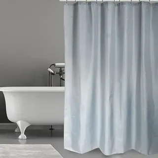 MSV Duschvorhang 240 x 200 cm grau