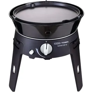 CADAC - Safari Chef 30 LP Deluxe - Tragbare Grills | CeramiCoat-Keramikbeschichtung – inkl. Tragetasche, Campingplatz, 50mBar, BBQ-Must-Haves, Verwendung im Freien