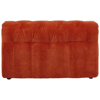 Kawola Sofa Sitzelement Sephi Rot Cord , Textil , Füllung: Kaltschaum , 107x62x27 cm , Wohnzimmer, Sofas & Couches, Sofas, Modulsofas