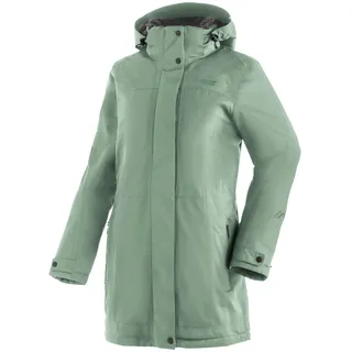 Maier Sports Lisa 2.1, Damen Outdoorjacke, Wasserdichter Outdoor-Mantel mit vielen Features, mTEX Wetterschutz und mTHERM für hohen Wärmerückhalt, PFC-frei, Grün, 38