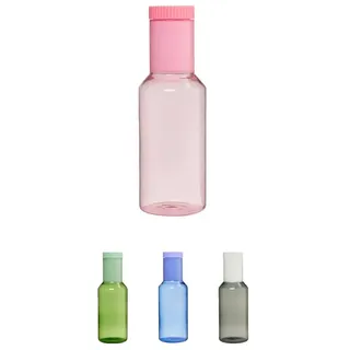 Design Letters Glaskaraffe mit Deckel 1L | Spülmaschinenfest Wasserkaraffe mit deckel zu | Glas Krug Deckel Eistee Krug für hausgemachte Getränke, Eistee