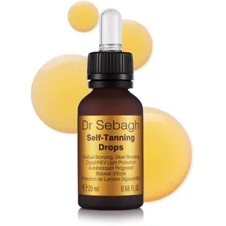 Dr Sebagh Selbstbräunungstropfen – 20 ml | streifenfrei & parfümfrei | Genießen Sie sonnenfreie goldene Ausstrahlung in nur wenigen Stunden | Mischen Sie mit Feuchtigkeitscreme für einfache Anwendung