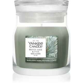Yankee Candle Silver Sage & Pine Duftkerze Signature 110 g