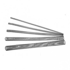 YOSAN Metallbinderücken, Spiralbindung, Metall, Schritt 5:1/64, 44 mm, 25 U