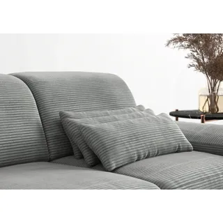 sit&more Sofakissen Cabana 65 x 25 cm Silber