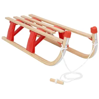 vidaXL Klappschlitten Holz 110 cm