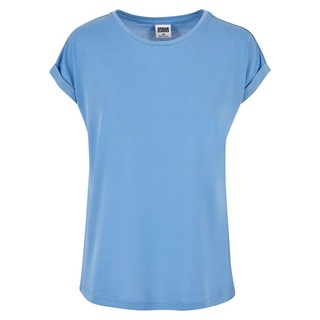 URBAN CLASSICS Frauen T-Shirt Ladies Modal Extended Shoulder Tee, lang geschnitten T-Shirt, horizonblue, XL