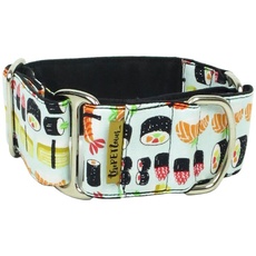 ThePetLover Martingale Sushi Halsband für Hunde, Größe S