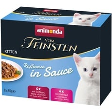 Bild von Vom Feinsten Kitten Raffinesse in Sauce Mixpack 8x85 g
