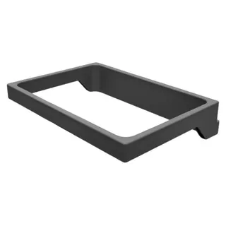 Hailo Halter 3603951 für Inneneimer 1129889 2,5 Liter dunkelgrau - Dunkelgrau