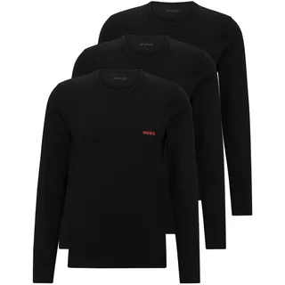 Hugo LS-SHIRT RN TRIPLET schwarz S