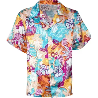 HAWAIIHEMD aus Satin Gr. XL