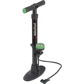 Prophete Stand-Luftpumpe mit Manometer schwarz, für alle Ventilarten, max. Pumpdruck 6 bar, Länge 56 cm