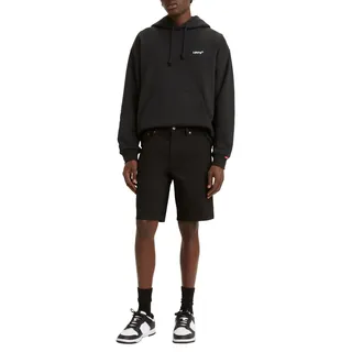 Levi's 405 Standard Shorts Denim Shorts, Black Rinse Adv Short, 34W