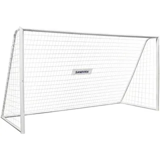 Sandora Fußballtor Weiß 366 x 198 cm