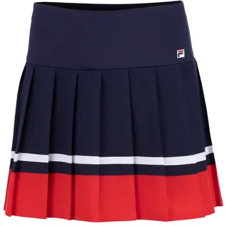 Fila Tennisrock Sabine (Faltenrock) navyblau/rot Damen