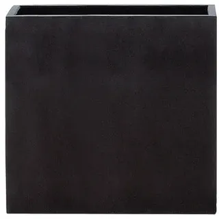Blumenkasten Stonefiber Pot „Der hohe Lange“ yoooi schwarz, 60x60x30 cm