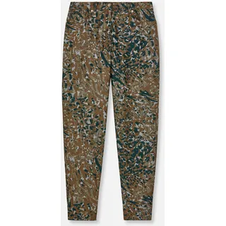 Regular-fit-Jeans MADELEINE "Jeans Karottenjeans im Highwaist-Stil", Damen, Gr. 19, N + K Gr, braun (haselnuss, multicolor), Obermaterial: 68% Baumwolle CO. 29% Polyester PES. 3% Elasthan EL., Modern, normal, Jeans Regular-fit-Jeans