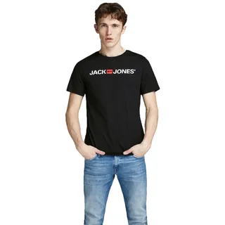 JACK & JONES T-Shirt Corp mit Logo in Black-L