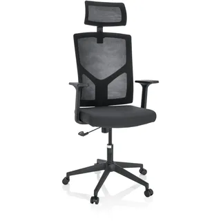 HJH Office Breton B Stoff/Netz Schwarz