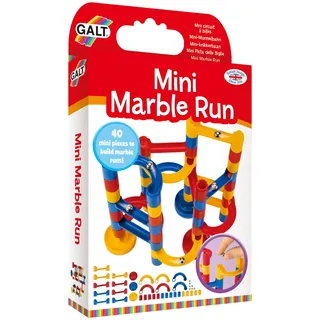 Galt Galt, Mini-Marmorbahn – BAU, Design und Rennen von Murmelbahnen – pädagogisches Mint-Spielzeug für Kinder ab 5 Jahren