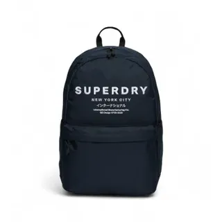 Superdry Unisex. W9110426A Rucksack Logo Montana navy (OSFA), Lässig, Polyester, Marine
