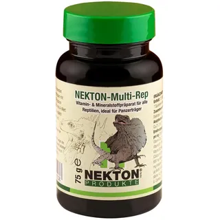 Nekton NEKTON-Multi-Rep | Futterergänzungsmittel für Reptilien, besonders ideal für Panzerträger (75g)