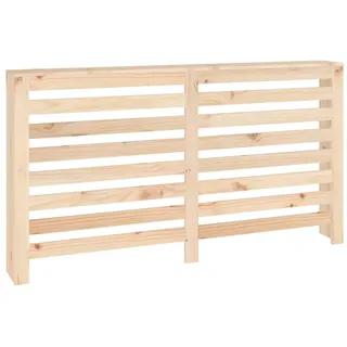 vidaXL Heizkörperverkleidung 153x19x84 cm Massivholz Kiefer - Braun