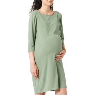 MAMALICIOUS Damen Mlmia 3/4 Jrs Abk Dress E. A., Hedge Green, L