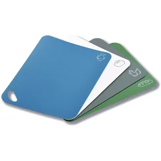 KESPER Flexible Schneidunterlage 4er Set, Mehrfarbig