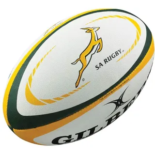 Gilbert South Africa International Replica Rugbyball, Weiß, Midi