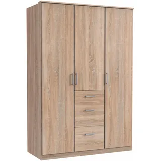 WIMEX Drehtürenschrank Click 135 x 199 x 58 cm Braun