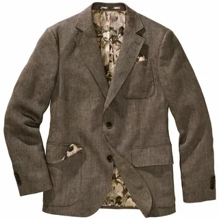 Somerset-Leinen-Sakko Beige 56