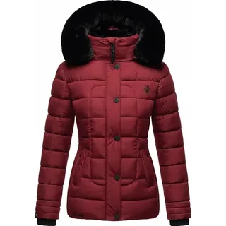 Marikoo Damen Winter Steppjacke mit Kapuze Qesraa