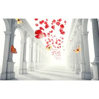 Papermoon Fototapete »Abstrakt 3D Effekt«, bunt