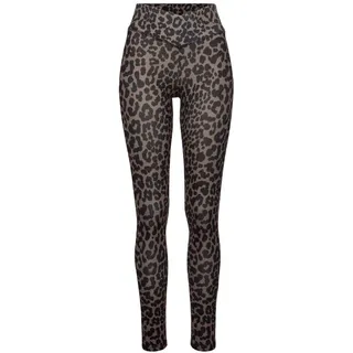 LASCANA ACTIVE Leggings mit allover Druck Braun 32/34